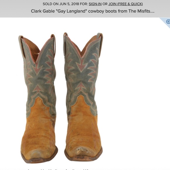 Roper Sidewinder CCS Concealed Carry Clark Gable Western Boots Mens Size 11.5-D - Picture 16 of 16